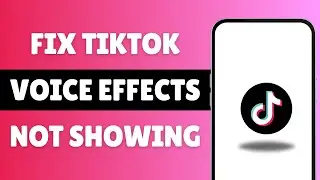 Fix TikTok Voice Effects Not Showing