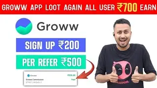 Groww Refer and Earn New Update | Groww Sign up Bonus ₹200 | Groww Refer and Earn ₹500 | MS Tech