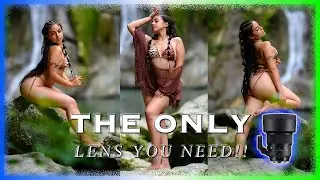 Photoshoot In Puerto Rico At 80ft Waterfall Using Only Sigma 105mm F/1.4 Lens