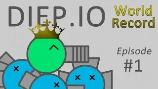 Diep.io World Record: Streamliner Rocks (1.3M on 4TDM)! Features Penta, Overlord and Booster Kills!