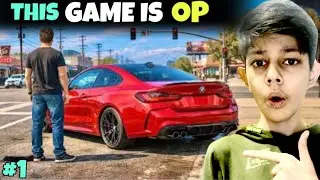 CRAZY OPEN WORLD MOBILE GAME 😍 - traffic racer Russian village 😱