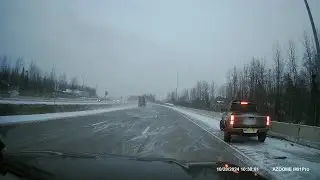 BRAND NEW TOYOTA TACOMA CRASH | ANCHORAGE FIRST SNOW | 10/28/24
