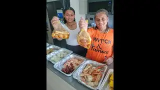 las Bolsitas 💰💰 de Mariscos 🦀🦞 de Las Gemelas 👭 2 Jovencitas Boricuas ❤️🇵🇷 Lanzando su Negocito !! A