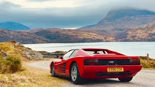 These are the best roads on Scotland's NC500. Ferrari Testarossa 2,000 mile road-trip special
