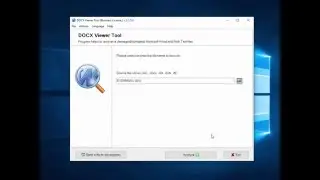 DOCX Viewer Tool Manual