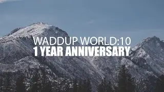 Waddup World :10 - 1 Year Anniversary