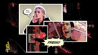cravity ✗ street fight [comicbook!au]