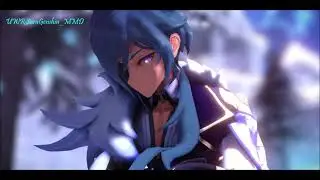 {MMD} After Dark {Genshin impact}