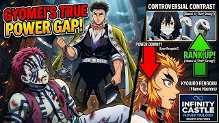 Strongest Hashira RANKED ⚔️ Demon Slayer: Infinity Castle Trilogy (Full Manga Feats)
