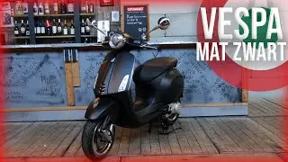 VESPA PRIMAVERA  MAT ZWART 2021 | SCOOTERSPOT