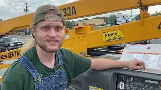 Haulotte 5533A Towable Lift issues