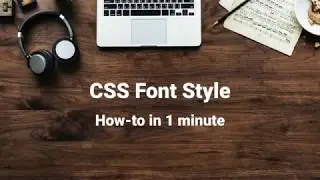CSS Font Style