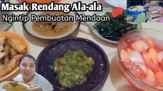 Masak Ala Padang Untuk Buka Puasa//Ngintip Pembuatan Mendoan