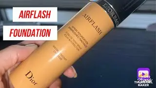 DIOR BACKSTAGE AIRFLASH SPRAY FOUNDATION FOR SMOOTH MAKEUP