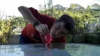 water balloon experiment