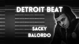 Come fare un beat per SACKY "BALORDO" NEL 2024 | FL Studio Tutorial