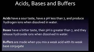 HESI A2 Exam: Acids and Bases