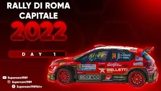 Rally di Roma Capitale 2022 - DAY 1/Leg1 _  Highlights, Jumps & Max Attack [Supercars1989]