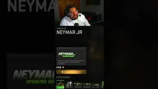THE NEW NEYMAR JR OPERTOR BUNDLE IN MWII #shorts