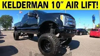 Ford F350 Superduty Diesel Kelderman 10 inch Air Lift - Full Exterior Walkaround