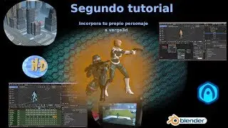 videotutorial number 2. Incorporate our own character in verge3d