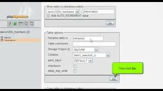 Tutorial: Renaming database tables with phpMyAdmin | LayerOnline Web Hosting