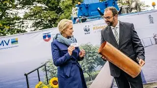Grundsteinlegung für die neue barrierefreie Aussichtsplattform am Königsstuhl