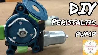 Peristaltic Pump DIY 3D Print Design for Viscous Fluid (Hand Sanitizer)