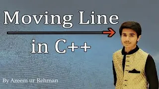 Moving Line in C++ | Loading Line in C++