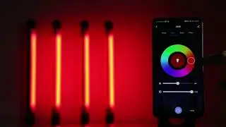 LUXCEO P7RGB Pro Handheld LED Video Light Wand