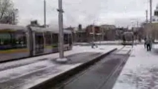 Have you ever seen Heuston station in snow?