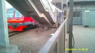 электричка   до гагарин   приехала в одинцово