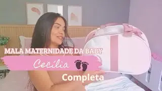 MALA MATERNIDADE DA BABY CECÍLIA 🩷