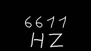 6611 hz