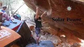 Solar Power, 7c+. Rocklands
