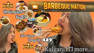 Unlimited buffet at only 429..Barbeque nation এ গিয়ে জমিয়ে খেলাম আজ 🤤🤤