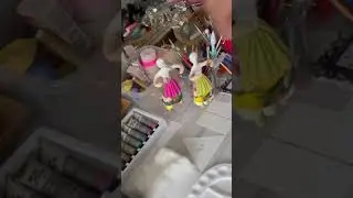 В процессе работы 😍Делаю из ваты 😄
