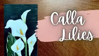 DRAW WHITE CALLA LILIES || WEEKLY BUJO SPREAD Mar. 8 || Livvy's Weeklys #1