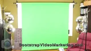Create a Cheap Green Screen Studio