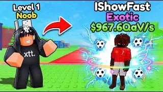 Starting with ISHOWSPEED's CRAZIEST Brainrot in Roblox Become a Brainrot!