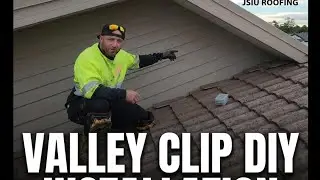 HOW TO : Install Valley Clips Part 3  #RoofRepair #HomeImprovement