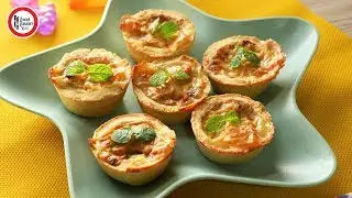 Mini Chicken Quiche Recipe by Food Fusion Kids