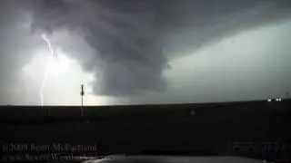 Violent Supercell Thunderstorm- Silverton, TX June 13th, 2009