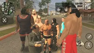 How to install WWE mod in GTA San Andreas for Android