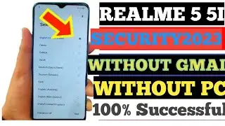 realme 5 Frp Bypass|| realme 5 google account bypass realme 5 Frp Bypass 2023