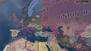 When Czech defends against Germany - Hoi4 Timelapse