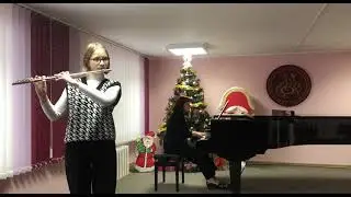 Волковыцкая Анна, 12 лет. Флейта. Романс, И.Мангушев.