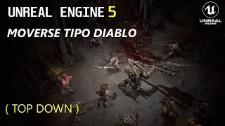 UNREAL ENGINE 5 Moverse Con El Mouse Tipo (DIABLO) "Tutorial"