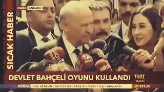 Bahçeli oyunu AKP'ye verdi