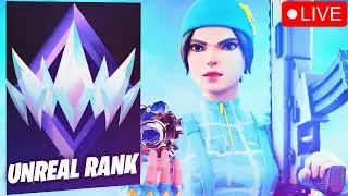 🔴 LIVE - FORTNITE CARRYING VIEWERS TO UNREAL RANK 👑 TOP 300 FNCS PLAYER 👑